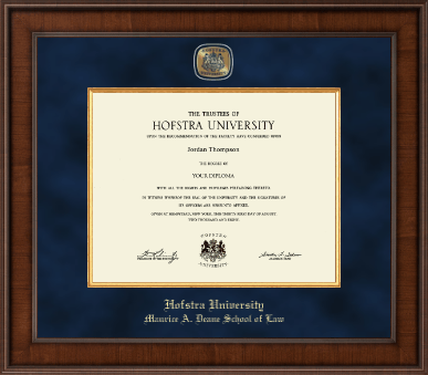 Hofstra University diploma frame - Presidential Masterpiece Diploma Frame in Madison