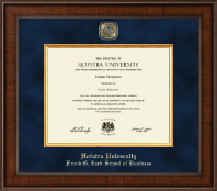 Hofstra University diploma frame - Presidential Masterpiece Diploma Frame in Madison