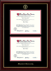 Double Diploma Frame