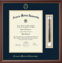 Francis Marion University Tassel Edition Diploma Frame in Newport