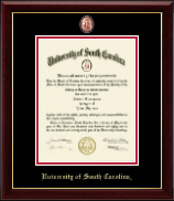 University of South Carolina Masterpiece Medallion Diploma Frame in Gallery