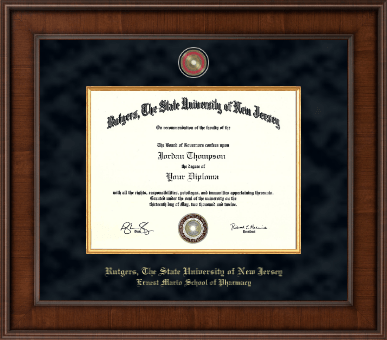 Rutgers University diploma frame - Presidential Masterpiece Diploma Frame in Madison