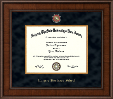 Rutgers University diploma frame - Presidential Masterpiece Diploma Frame in Madison