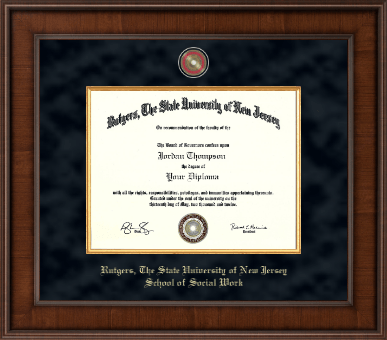 Rutgers University diploma frame - Presidential Masterpiece Diploma Frame in Madison