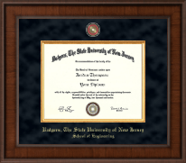Rutgers University Presidential Masterpiece Diploma Frame in Madison