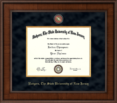 Rutgers University diploma frame - Presidential Masterpiece Diploma Frame in Madison