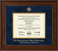 Pennsylvania State University diploma frame - Presidential Masterpiece Diploma Frame in Madison
