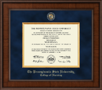 Pennsylvania State University diploma frame - Presidential Masterpiece Diploma Frame in Madison