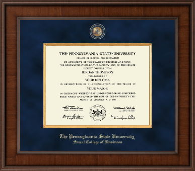 Pennsylvania State University diploma frame - Presidential Masterpiece Diploma Frame in Madison