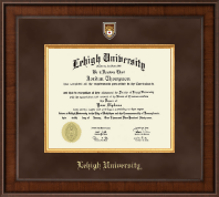 Lehigh University Presidential Masterpiece Diploma Frame in Madison