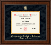 Massachusetts Institute of Technology Presidential Masterpiece Diploma Frame in Madison