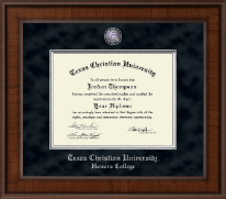 Texas Christian University diploma frame - Presidential Masterpiece Diploma Frame in Madison