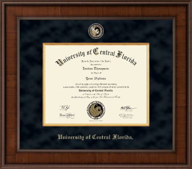 University of Central Florida diploma frame - Presidential Masterpiece Diploma Frame in Madison