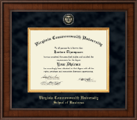Virginia Commonwealth University diploma frame - Presidential Masterpiece Diploma Frame in Madison