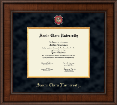 Santa Clara University diploma frame - Presidential Masterpiece Diploma Frame in Madison
