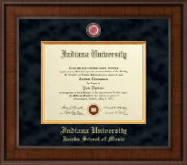 Indiana University Bloomington Presidential Masterpiece Diploma Frame in Madison