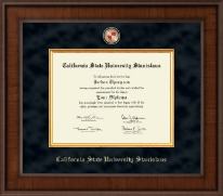 California State University Stanislaus Presidential Masterpiece Diploma Frame in Madison