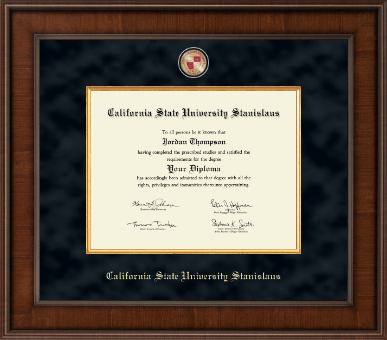 California State University Stanislaus diploma frame - Presidential Masterpiece Diploma Frame in Madison