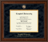 Campbell University Presidential Masterpiece Diploma Frame in Madison