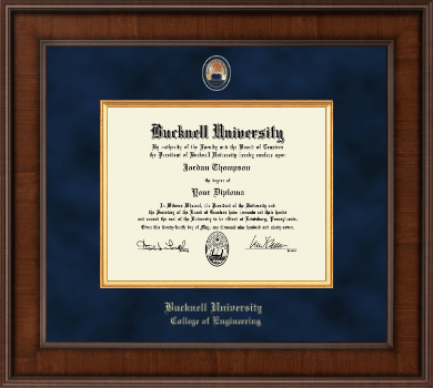 Bucknell University diploma frame - Presidential Masterpiece Diploma Frame in Madison