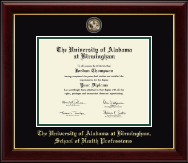 The University of Alabama at Birmingham diploma frame - Masterpiece Medallion Diploma Frame in Gallery