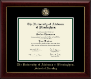 The University of Alabama at Birmingham Masterpiece Medallion Diploma Frame in Gallery