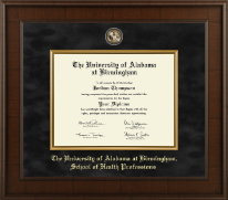 The University of Alabama at Birmingham diploma frame - Presidential Masterpiece Diploma Frame in Madison