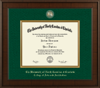 The University of North Carolina at Charlotte diploma frame - Presidential Masterpiece Diploma Frame in Madison