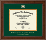 The University of North Carolina at Charlotte diploma frame - Presidential Masterpiece Diploma Frame in Madison