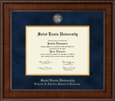 Saint Louis University diploma frame - Presidential Masterpiece Diploma Frame in Madison