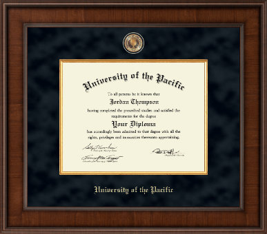 University of the Pacific diploma frame - Presidential Masterpiece Diploma Frame in Madison