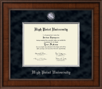 High Point University Presidential Masterpiece Diploma Frame in Madison