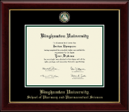 Binghamton University Masterpiece Medallion Diploma Frame in Gallery