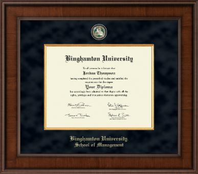 Binghamton University diploma frame - Presidential Masterpiece Diploma Frame in Madison