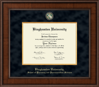Binghamton University diploma frame - Presidential Masterpiece Diploma Frame in Madison