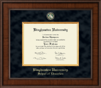Binghamton University diploma frame - Presidential Masterpiece Diploma Frame in Madison