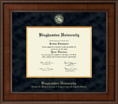 Binghamton University diploma frame - Presidential Masterpiece Diploma Frame in Madison