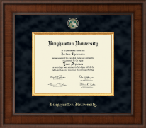 Binghamton University Presidential Masterpiece Diploma Frame in Madison