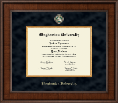 Binghamton University diploma frame - Presidential Masterpiece Diploma Frame in Madison