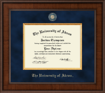 The University of Akron diploma frame - Presidential Masterpiece Diploma Frame in Madison