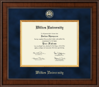 Wilkes University Presidential Masterpiece Diploma Frame in Madison