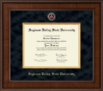 Saginaw Valley State University Presidential Masterpiece Diploma Frame in Madison