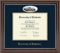 University of Rochester Campus Cameo Diploma Frame in Chateau