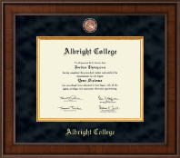 Albright College Presidential Masterpiece Diploma Frame in Madison