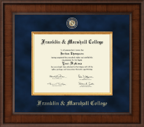 Franklin & Marshall College Presidential Masterpiece Diploma Frame in Madison