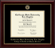 California State University Los Angeles Masterpiece Medallion Diploma Frame in Gallery