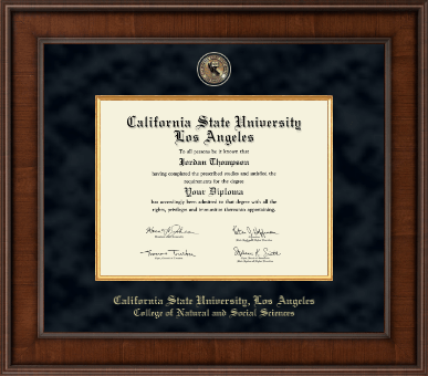 California State University Los Angeles diploma frame - Presidential Masterpiece Diploma Frame in Madison