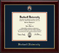 Bucknell University diploma frame - Masterpiece Medallion Diploma Frame in Gallery