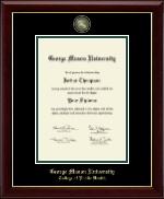 George Mason University diploma frame - Masterpiece Medallion Diploma Frame in Gallery