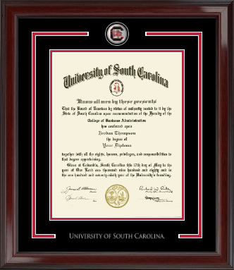 University of South Carolina diploma frame - Spirit Medallion Diploma Frame in Encore